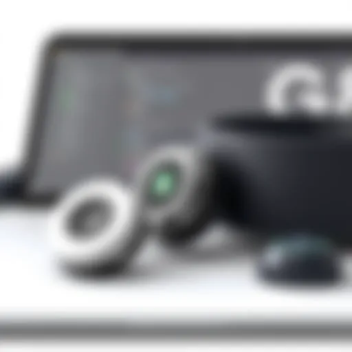 Close-up view of PureGear 360 accessories highlighting their design and features