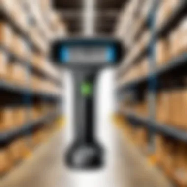 Wireless barcode scanner enhancing efficiency in warehouse operations