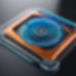 A sleek tablet cooling pad designed for enhanced airflow