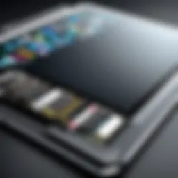 Tablet showcasing USB and SD card slots