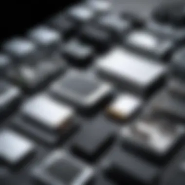 Different types of HDD enclosures arranged on a workspace.
