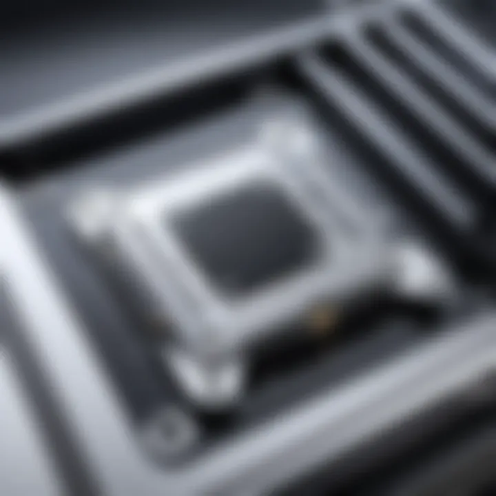 Sturdy VESA mount showcasing modern design