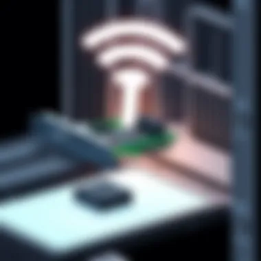 Installing a Wi-Fi 6E Card Installation of a Wi-Fi 6E card in a desktop