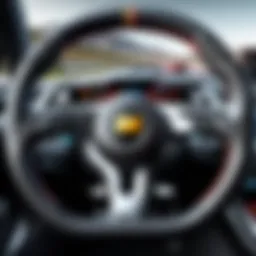 High-performance racing wheel setup