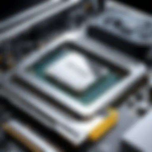 High-performance laptop showcasing dedicated GPU architecture