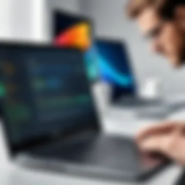 Choosing a Laptop for Graphics-Intensive Tasks Infographic illustrating considerations for selecting a graphics-intensive laptop
