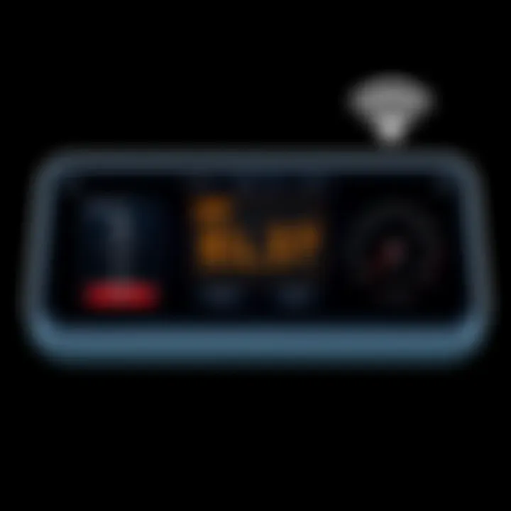 Automotive Application Interface with ELM327 WiFi User interface of an automotive application utilizing ELM327 WiFi technology