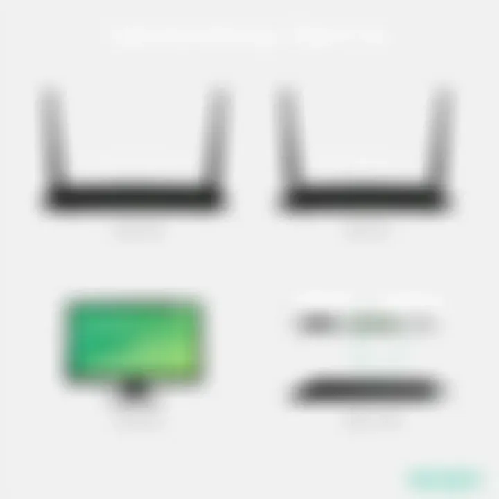 Comparative analysis of the Netgear AXM761 against similar networking devices