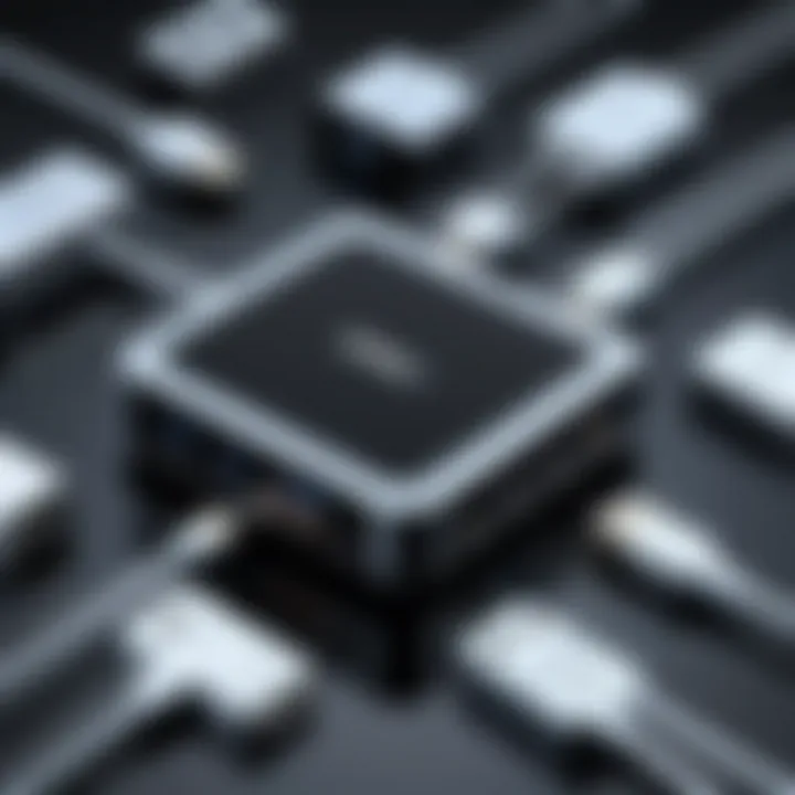 The extensive connectivity options available on the One Power USB Hub