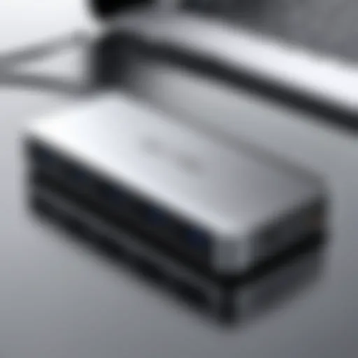 Sleek design of the One Power USB Hub showcasing its modern aesthetics