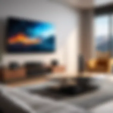 Immersive viewing experience with high-quality sound