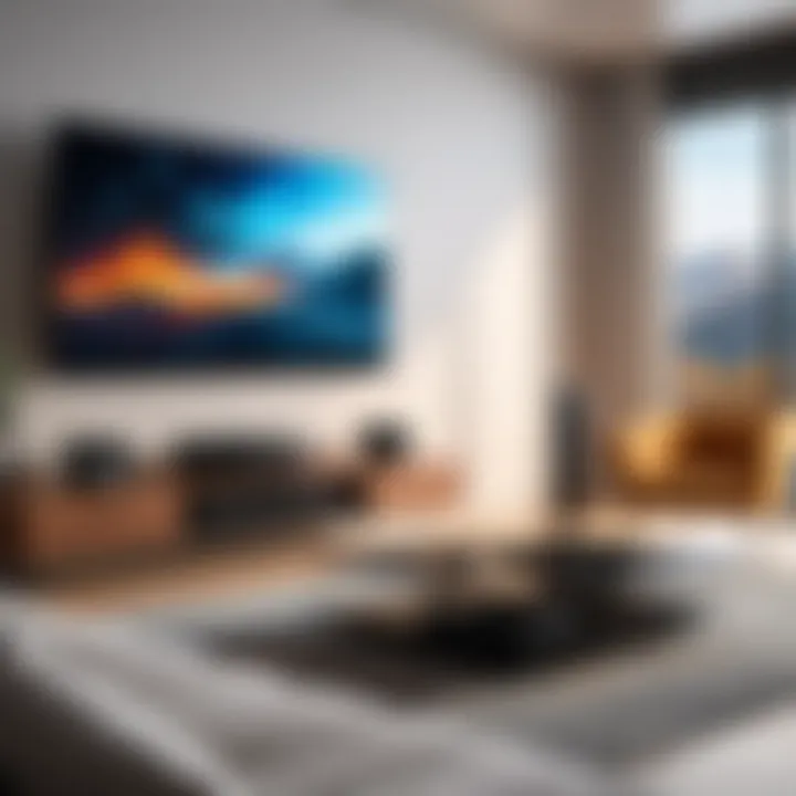 Immersive viewing experience with high-quality sound
