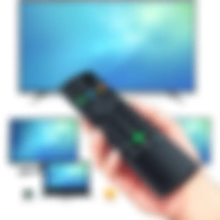 Compatibility of Vizio D Series 43 Remote with Devices Vizio D Series 43 remote being used with compatible devices