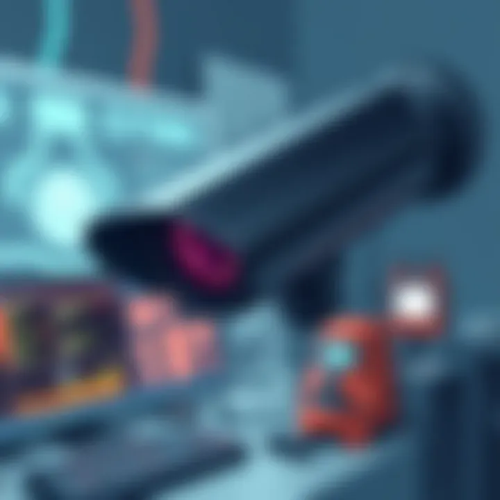 Ethical Considerations in Surveillance Illustration of ethical considerations in surveillance technology