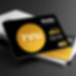 A display of IMVU gift cards at a retail store