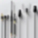 Illustration showcasing various types of FM antennas suitable for Kenwood receivers.