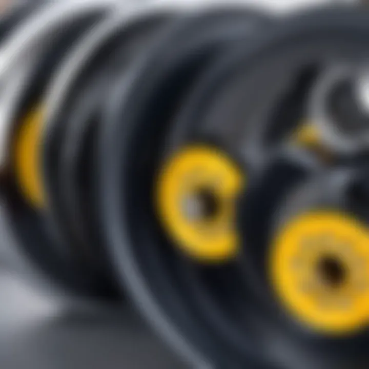Variety of Goodyear cord reels showcasing different types and specifications