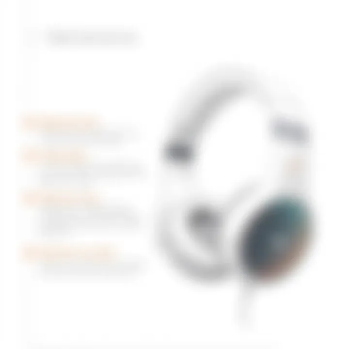 Maintenance tips displayed alongside HyperX white headphones for optimal performance