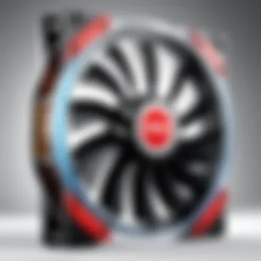 Innovative design features of MSI case fans highlighted