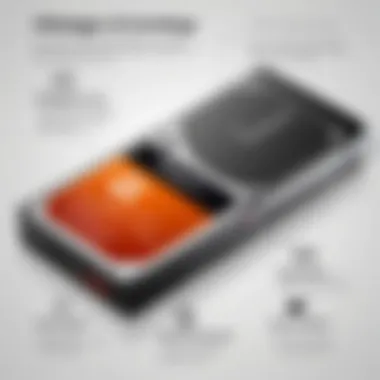 Infographic highlighting the advantages of using a 3 terabyte portable hard drive.