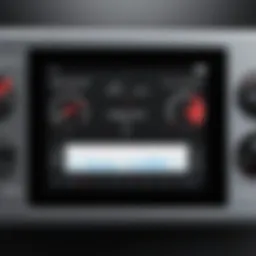 A detailed view of an in-line power meter connected to an appliance