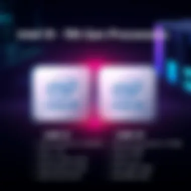 Intel Core i9 vs Other High-End Processors Side-by-side comparison of Intel Core i9 with other high-end processors