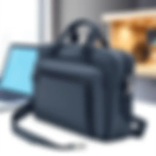 Stylish HP laptop bag with elegant design