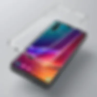 Protection Features of the LG Velvet Case Illustration of the LG Velvet case providing robust protection against impacts.
