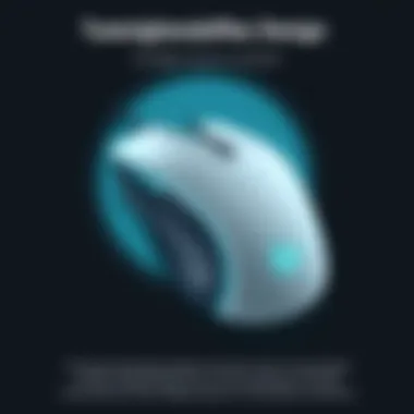 Logitech M585 ergonomic design showcasing comfort