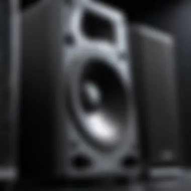 Mackie Active PA Speakers in Action Mackie active PA speaker in a live performance setting