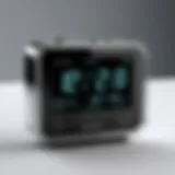 Sleek design of the Magnasonic Alarm Clock showcasing its modern aesthetic.
