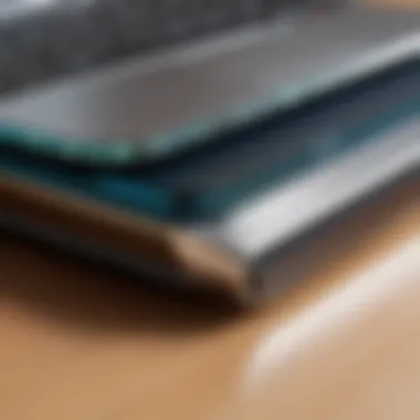 Premium Materials for Optimal Functionality Close-up of materials used in high-quality lap desks