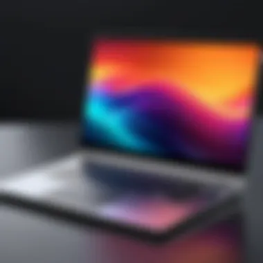Modern Laptop Design A sleek laptop showcasing modern design elements.