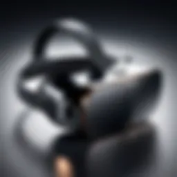Oculus VR headset showcasing its sleek design and advanced technology