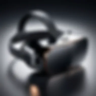 Oculus VR headset showcasing its sleek design and advanced technology