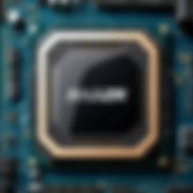 State-of-the-art CPU showcasing advanced technology