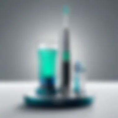 Maintenance aspects of the Philips Sonicare base demonstrating care practices.