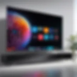 A sleek Pioneer Smart TV showcasing its modern design