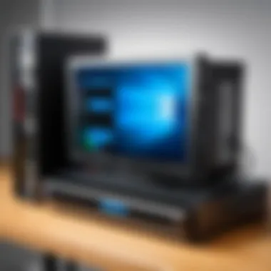Installation Guide for Rack KVM Systems Installation diagram for rack KVM with monitor