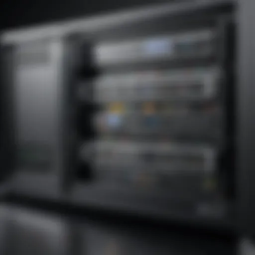 Technical overview of a rack KVM setup