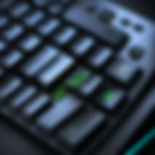 Razer BlackWidow Wireless Keyboard showcasing sleek design