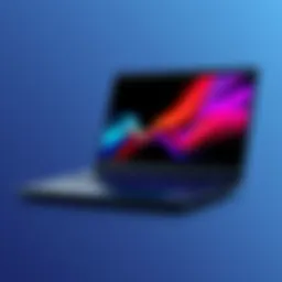 Refurbished ThinkPad laptop showcasing its sleek design