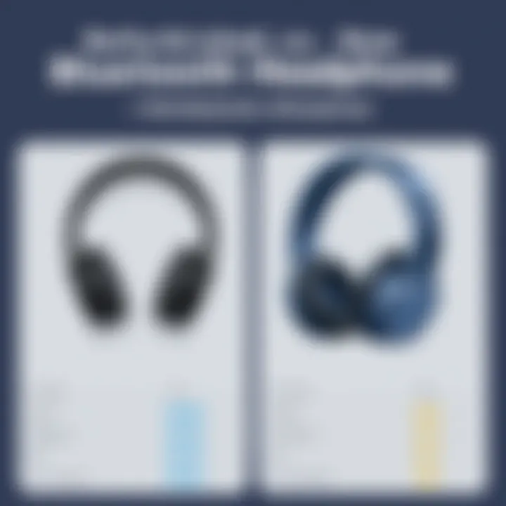 Comparison chart of refurbished vs new headphones