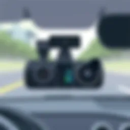 Rexing Dual Dash Cam in action