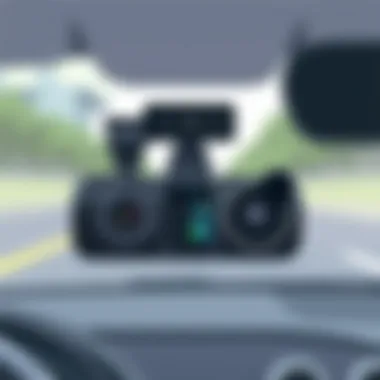 Rexing Dual Dash Cam in Real-Time Use Rexing Dual Dash Cam in action