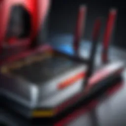 Overview of ROG routers showcasing advanced design and technology