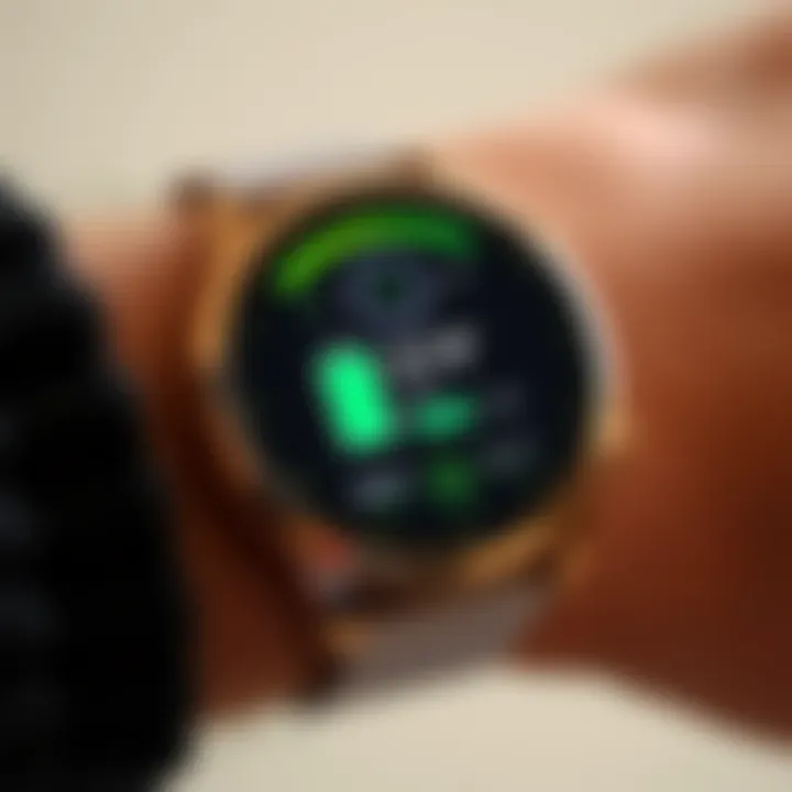 Battery life performance of the Samsung Galaxy Watch Active 2