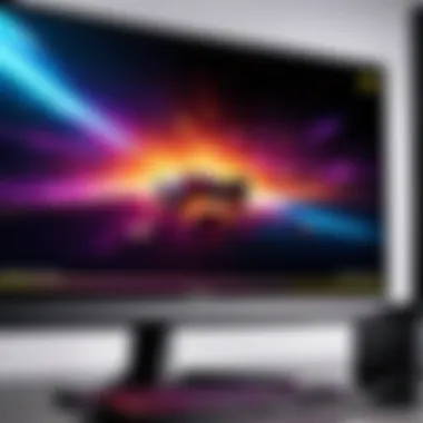 Sceptre IPS monitor exhibiting high refresh rate performance during gameplay