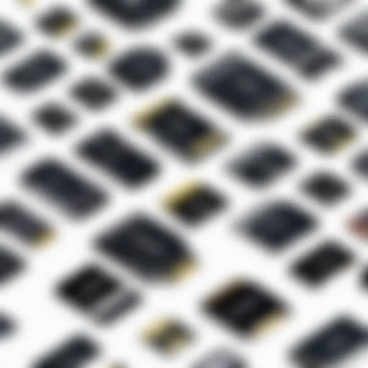 Different types of SD card adapters for Android devices