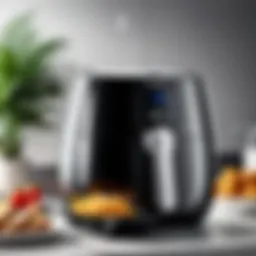 Sleek design of Secura air fryer showcasing modern aesthetics